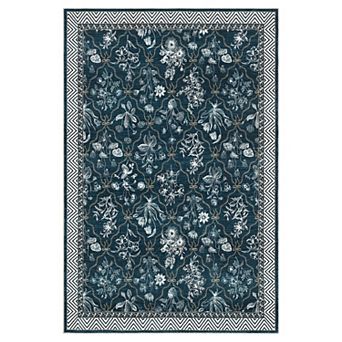 Vintage Non-Slip Kitchen Rug Washable Farmhouse Area Carpet for Bathroom, Living Room