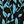 Black Green Floral