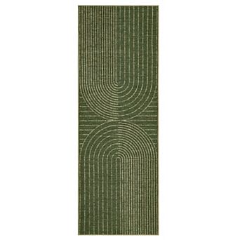 Washable Boho Modern Area Rug Stain-Resistant, Soft & Neutral for Living/Bedroom