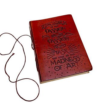 Henry James Quote Leather Journal