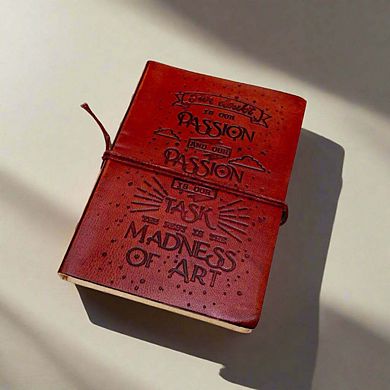 Henry James Quote Leather Journal