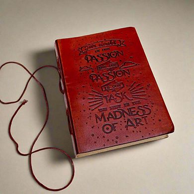 Henry James Quote Leather Journal