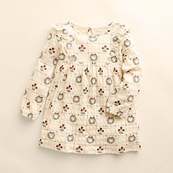 Girls 4-12 Little Co. by Lauren Conrad Organic Ruffle Knit Dress