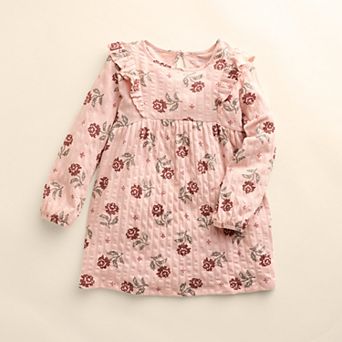 Girls 4-12 Little Co. by Lauren Conrad Organic Ruffle Knit Dress