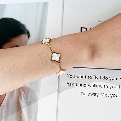 Four-Leaf Clover Lucky Bracelet