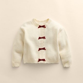 Girls 4-12 Little Co. by Lauren Conrad Bow Cardigan
