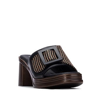 Women's Refresh Collection Block Heel Slip On Sandals 175028
