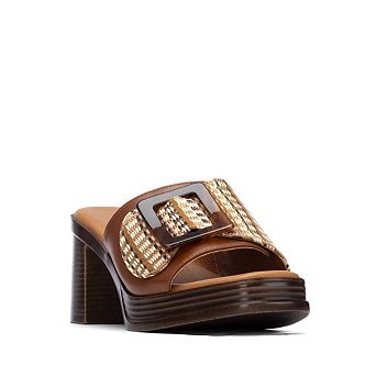 Women's Refresh Collection Block Heel Slip On Sandals 175028