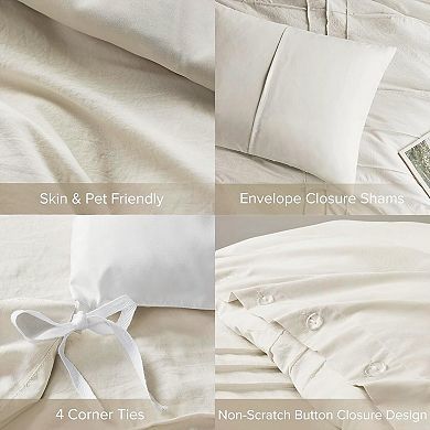 Extra Soft Microfiber Duvet Cover Set - All Season, Farmhouse Design