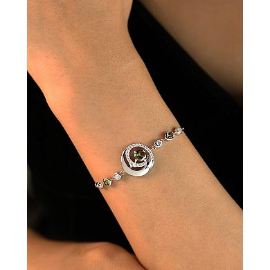 Pure Silver, Adjustable 6.7" + 1.2" Extension Chain, Exquisite Gift