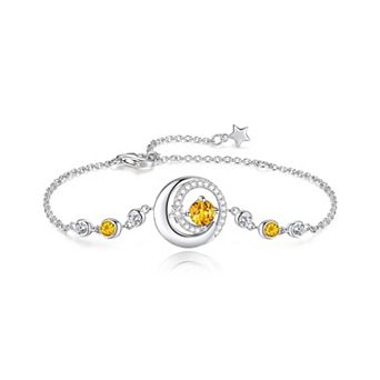 Pure Silver, Adjustable 6.7" + 1.2" Extension Chain, Exquisite Gift