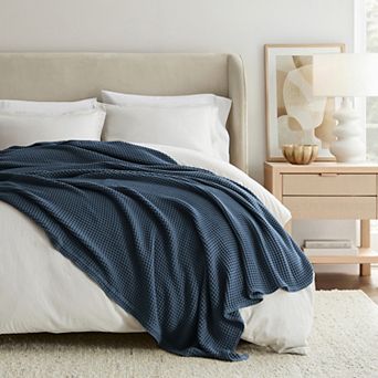 Waffle Weave 100% Cotton Bed Blanket