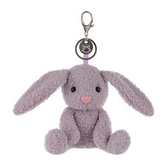 Bunny Plush Keychain Toy for Kids Backpack