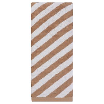 1 Pack Striped Pure Cotton Bath Towel, Absorbent and Quick Dry Bathroom Towel for Gym 55" x 28"