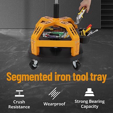 Rolling Garage Stool