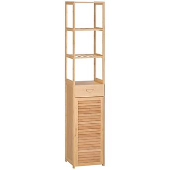 Multi-Purpose Wicker Cabinet with Drawer and Ventilated Bottom Cabinet