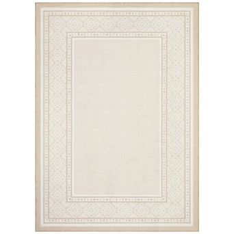 Modern Geometric Washable Runner Non-Slip Low Pile Rug for Hallway & Kitchen