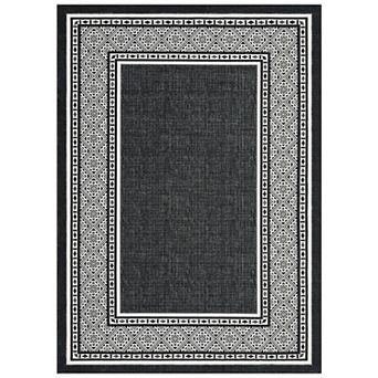 Modern Geometric Washable Runner Non-Slip Low Pile Rug for Hallway & Kitchen
