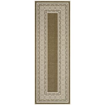 Modern Geometric Washable Runner Non-Slip Low Pile Rug for Hallway & Kitchen