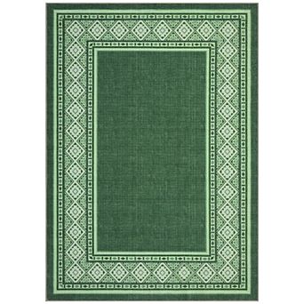 Modern Geometric Washable Runner Non-Slip Low Pile Rug for Hallway & Kitchen