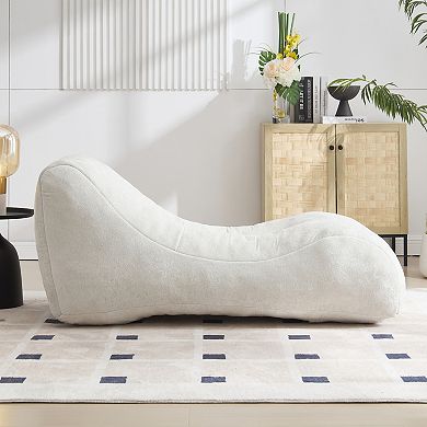 KWPZQEB Modern Creative Large Bean Bag Chair with High-Quality Sponge for Living Room