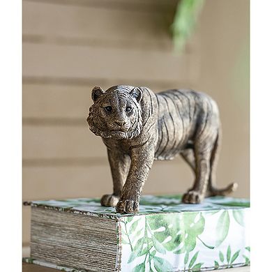 KWPZQEB Animal Statue Decor, Gold Finish