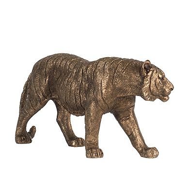 KWPZQEB Animal Statue Decor, Gold Finish