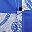 Cobalt Blue Patchwork