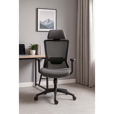 High Back Ergonomic Mesh Office Chair with Lumbar Support Adjustable Desk Chair