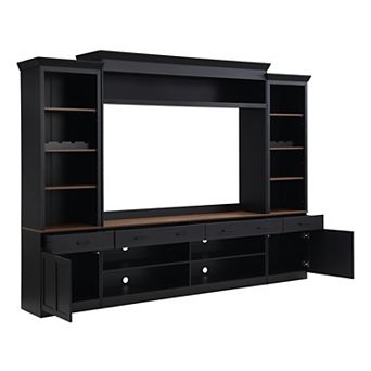 KWPZQEB American Style Entertainment Center for TVs Up to 70", Media Console for Living Room
