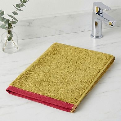 2 Pack Cotton Soft Hand Towels Solid Absorbent Durable Hand Towel for Bathroom Gym Kitchen 13"x29"