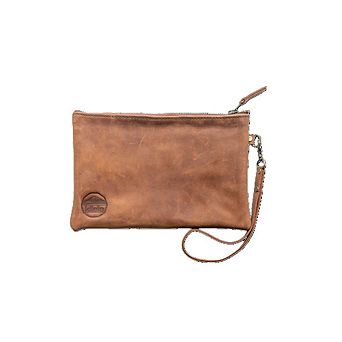 The Leather Clutch