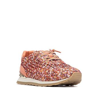 XTI Women's Mesh Lace Up Sneakers 145196