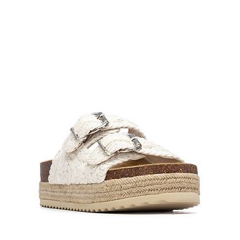 Women's Refresh Collection Double Strap Buckle Flat Sandals 175013