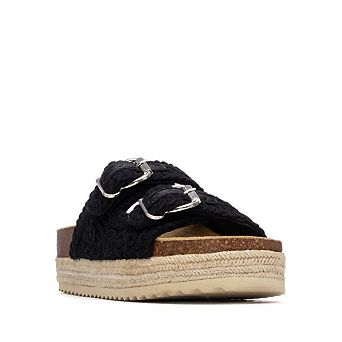 Women's Refresh Collection Double Strap Buckle Flat Sandals 175013