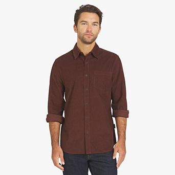 Men's Eddie Bauer Long Sleeve Corduroy Button Down Shirt