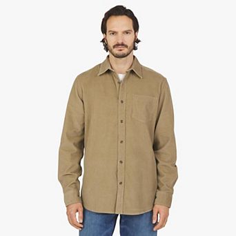Men's Eddie Bauer Long Sleeve Corduroy Button Down Shirt