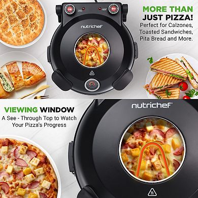 NutriChef Electric Pizza Oven 12 Inch