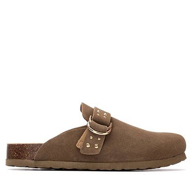 Women's Refresh Collection Suede Clog Mule Flats 175008