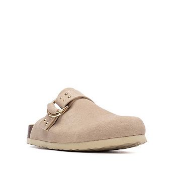 Women's Refresh Collection Suede Clog Mule Flats 175008