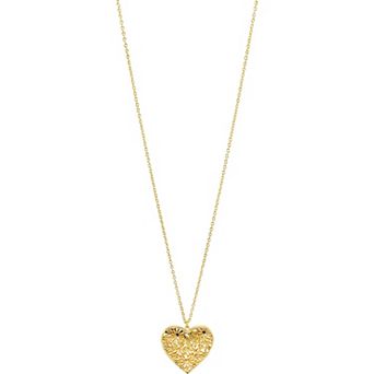 KSIZUIS Heart Pendant Necklace for Women - 18" Lightweight Elegant Chain, Gift-Ready