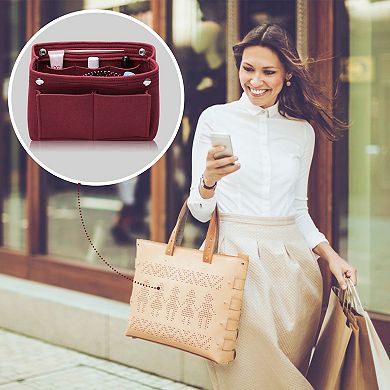 Felt Handbag Insert Organizer