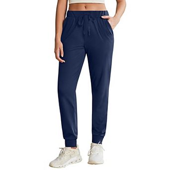 Pinspark Women's Stretch Athletic Joggers Lightweight Running Sweatpants with Pockets