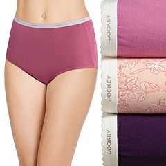 Womens Pink Jockey Cotton Underwear, Clothing