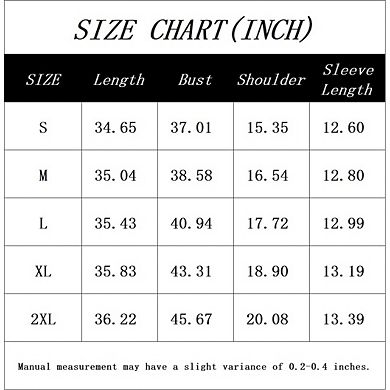 Women's Casual Loose Fit V-Neck Short Sleeve Summer Midi Dress