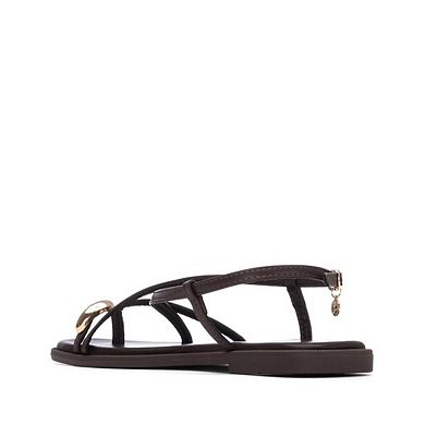 XTI Women's Flat Strappy Sandals 145358