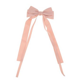 Bow Double Ribbon Duckbill Hair Clips for Home 1 pc