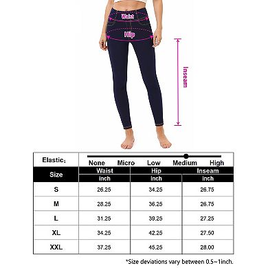 Women's Denim Leggings High Waisted Skinny Pants