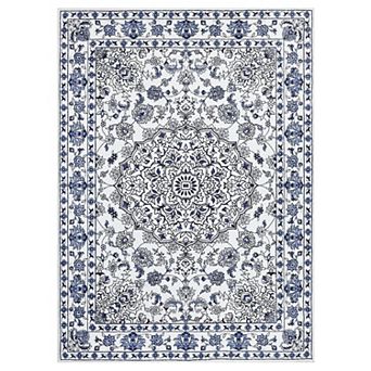 Imitation Cashmere Washed Foldable Printed Carpet Persia Feng Hua Luo Qing