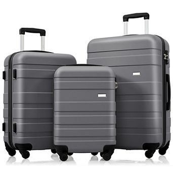 KWPZQEB New Model ABS Hardshel Luggage Set of 3, 20''24''28''